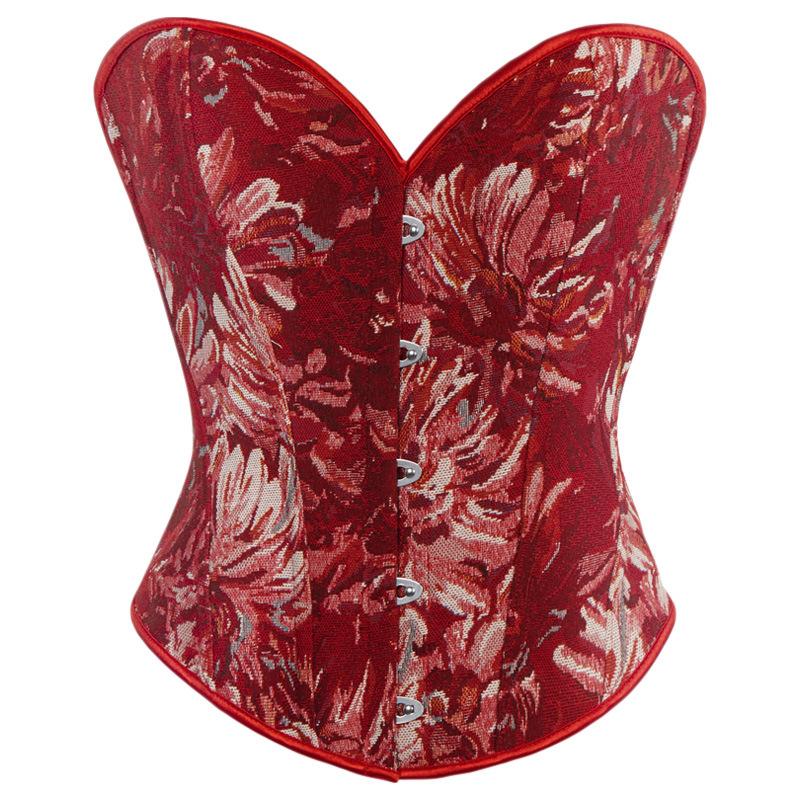 Donna Abito Bustier Con Stampa Motivo Piume E Baschina  | Abiti Abbigliamento Abiti