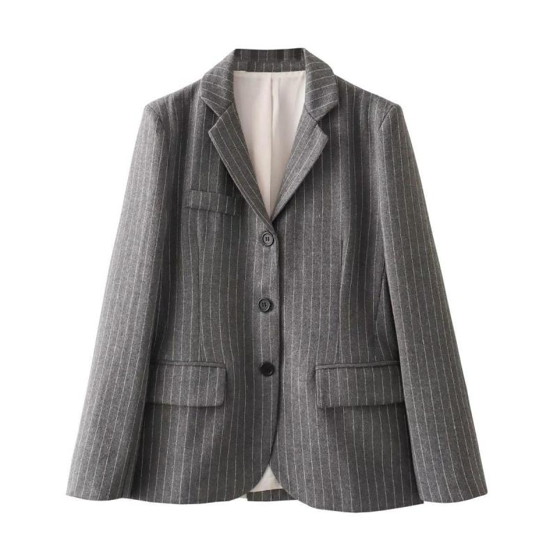 Donna Blazer Gessato  | Tailleur Abbigliamento Donna