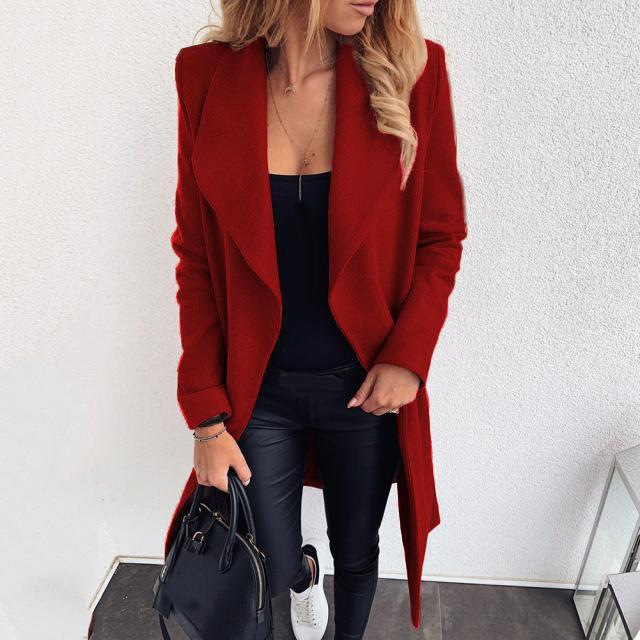 Donna Blazer In Lana Moretta  | Giacche Abbigliamento Donna