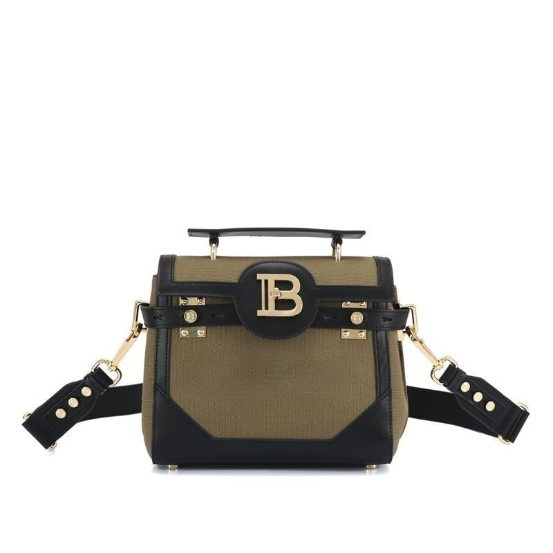 Donna Clutch B-Buzz 23 In Tela Con Dettagli Neri In Pelle  | Borse Accessori Borse