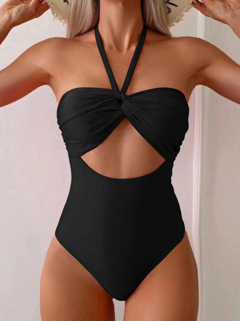 Donna Costume Da Bagno Intero Con Inserto  | Costumi Da Bagno Abbigliamento Costumi Da Bagno