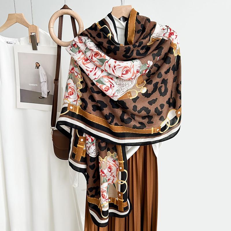 Donna Foulard Animalier  | Sciarpe Accessori Donna