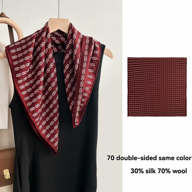 Donna Foulard Monogram Plissé  | Sciarpe Accessori Donna