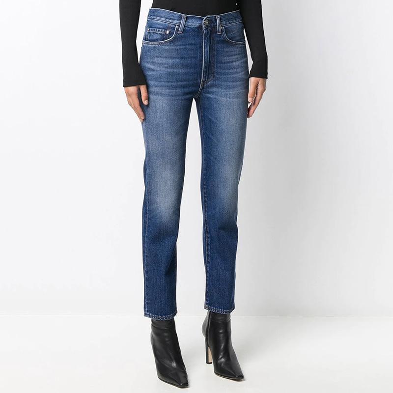 Donna Jeans Skinny A Vita Alta  | Jeans Abbigliamento denim blu