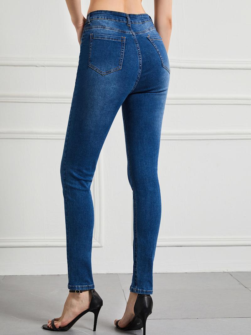 Donna Jeans Skinny Bottom Up  | Jeans Abbigliamento denim blu