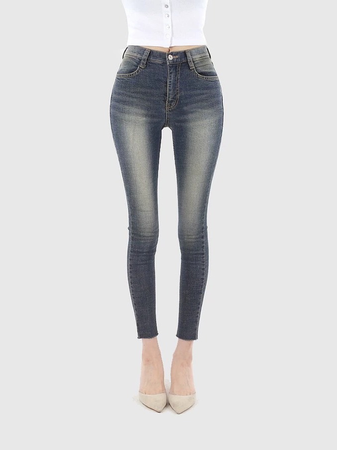 Donna Jeans Skinny Bottom Up  | Jeans Abbigliamento denim blu