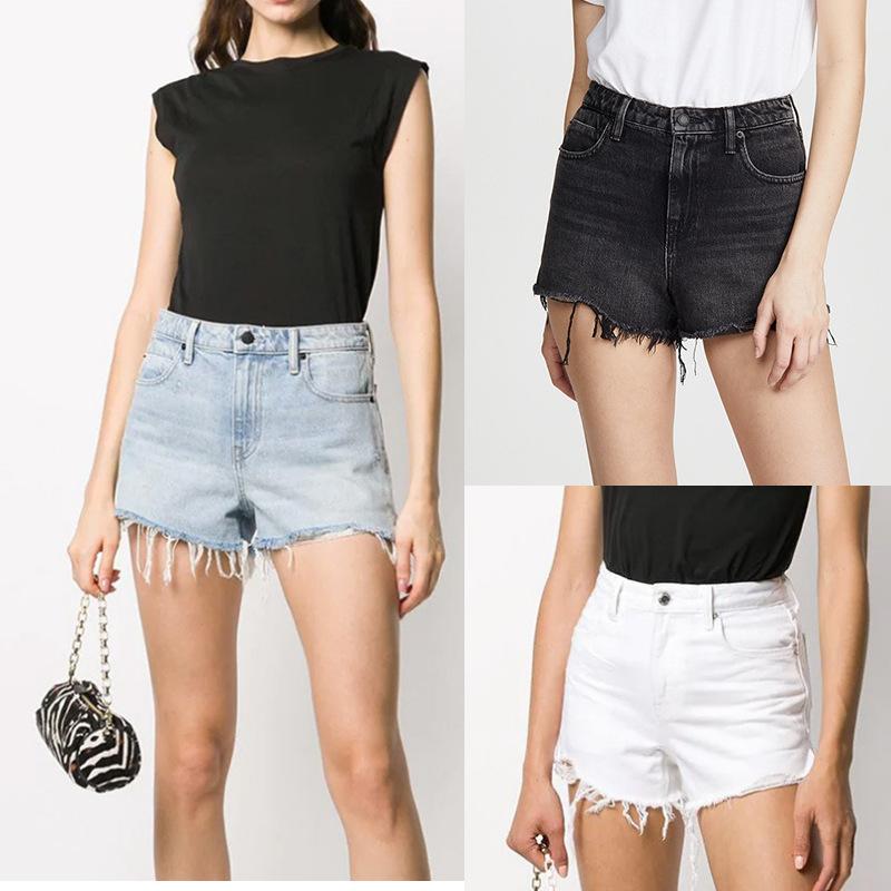 Donna Shorts In Denim  | Denim Abbigliamento bianco