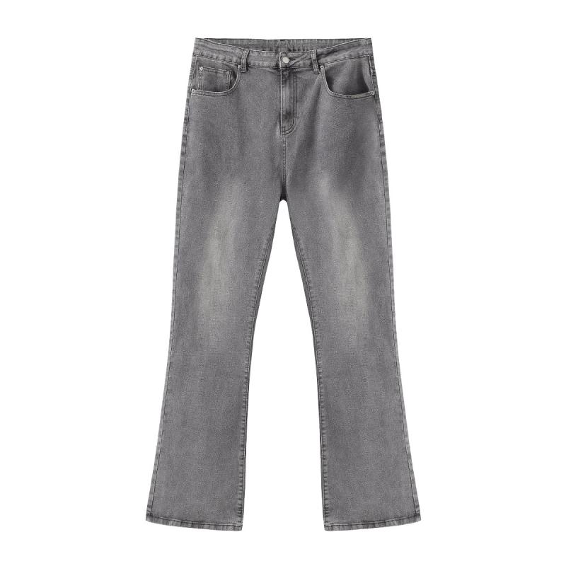 Uomo Jeans Regular In Denim Grigio  | Denim Abbigliamento denim