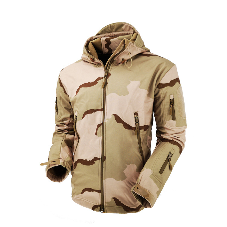 Uomo Pullover Motivo Camouflage In Lana  | Maglieria Abbigliamento kaki