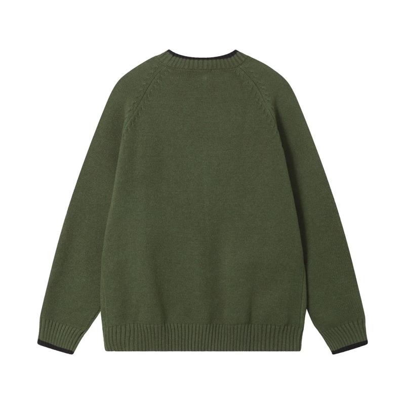 Uomo Pullover Verde In Misto Lana  | Cardigan E Maglioni Abbigliamento Cardigan E Maglioni