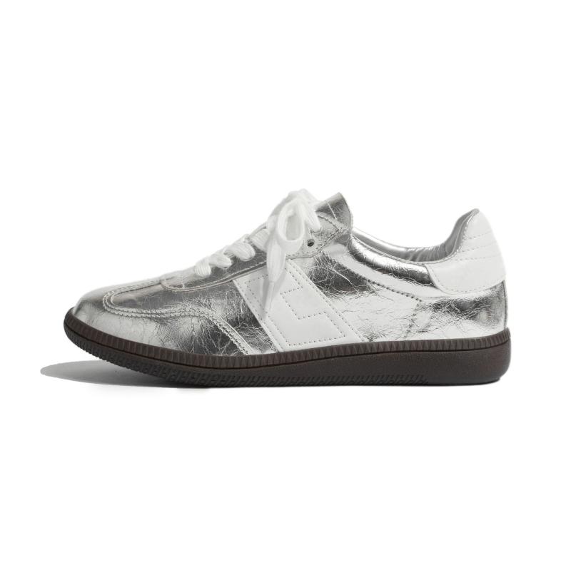 Uomo Sneakers  Swan In Pelle Argentata  | Sneakers Scarpe argento