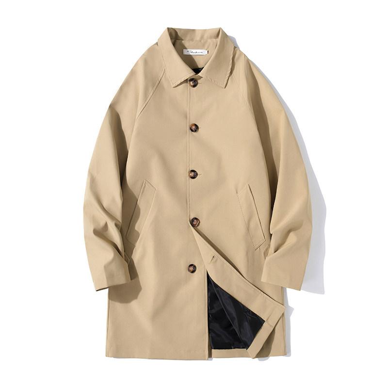 Uomo Trench Beige Da  | Cappotti E Giubbotti Abbigliamento beige chiaro